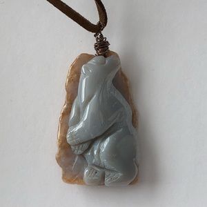 🐻 Carved Agate Bear 🐻 NEW
